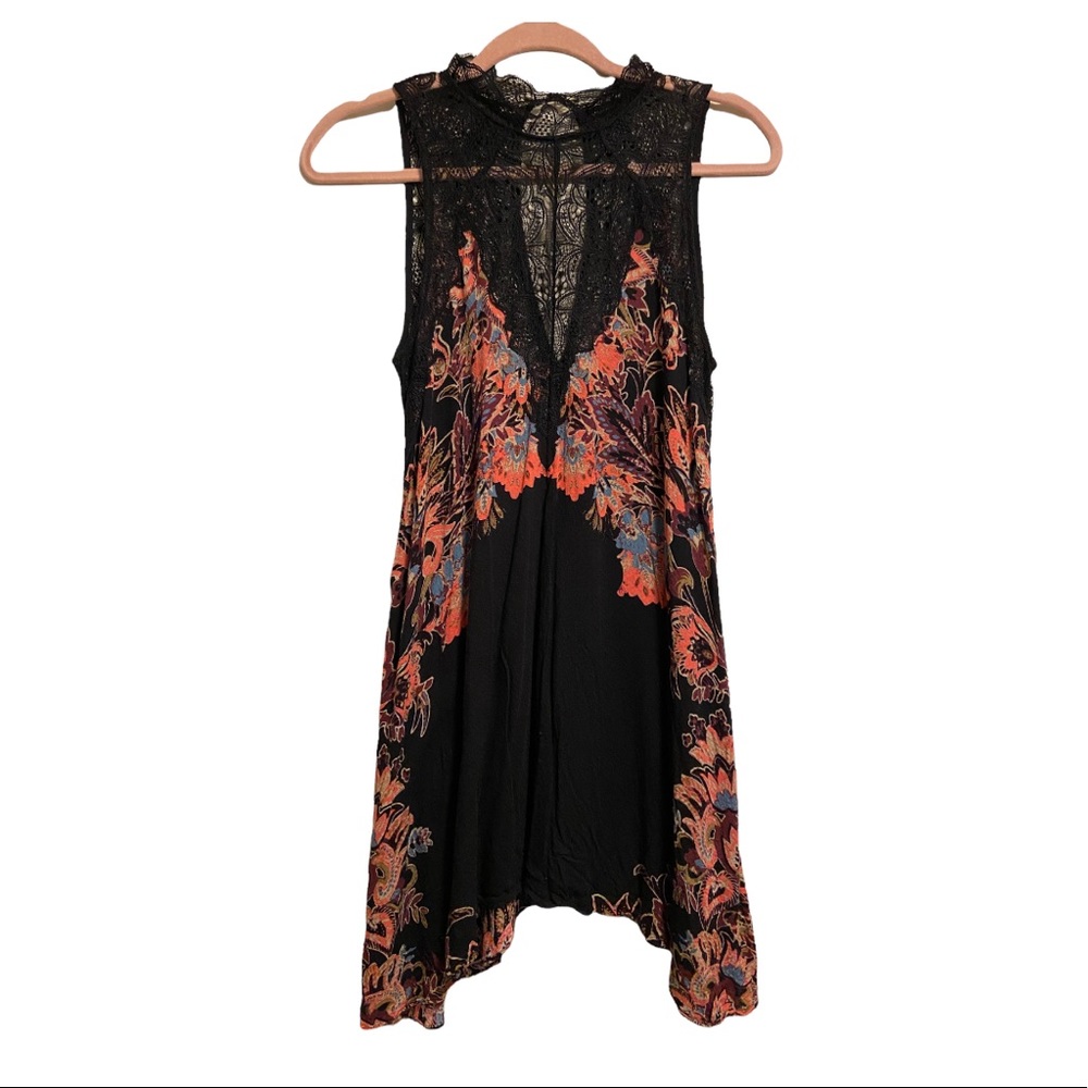 Free People Marsha Printed Slip Dress